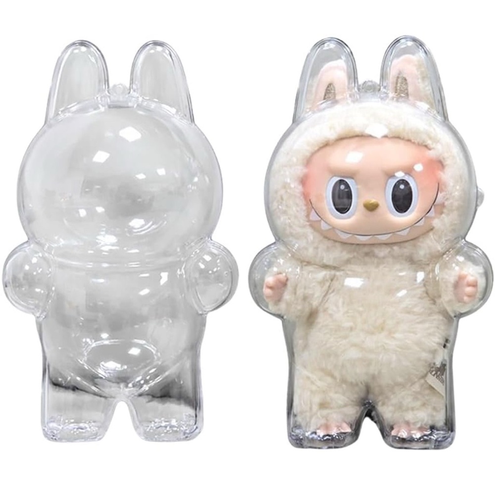 Clear Case for Labubu Macaron